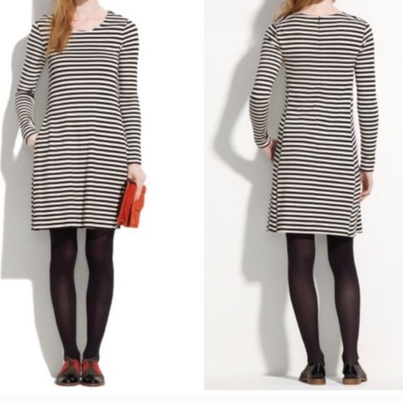 Madewell Dresses & Skirts - Madewell’s hi line striped diary dress